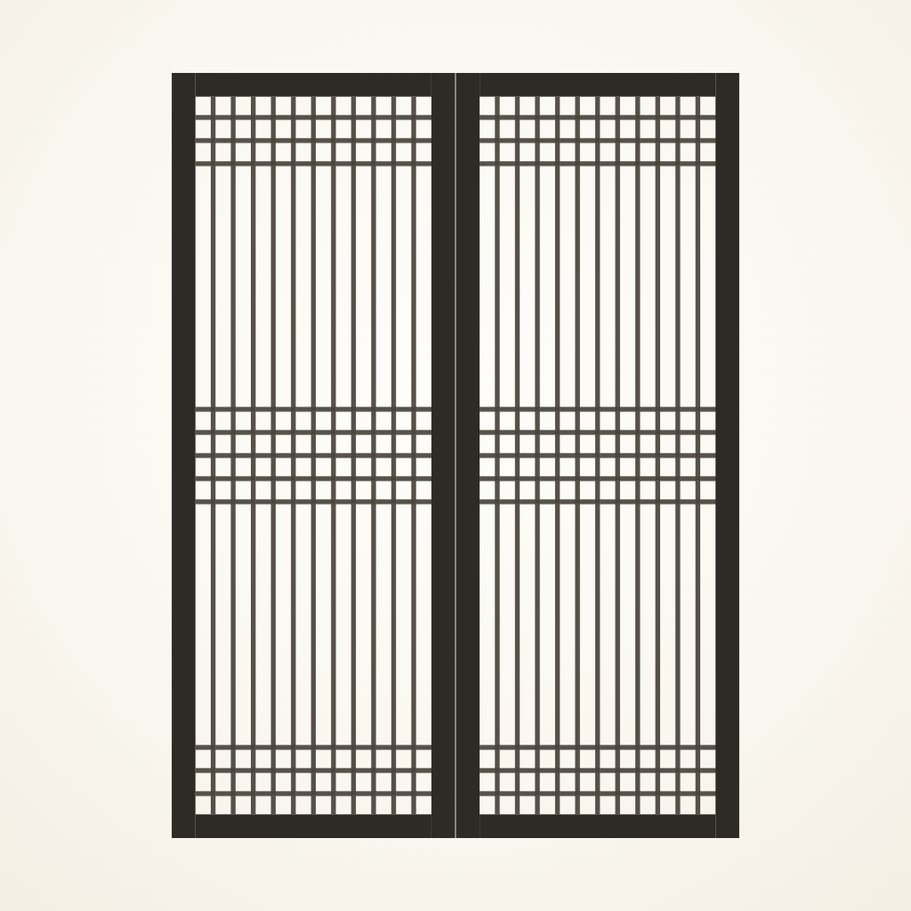 띠살